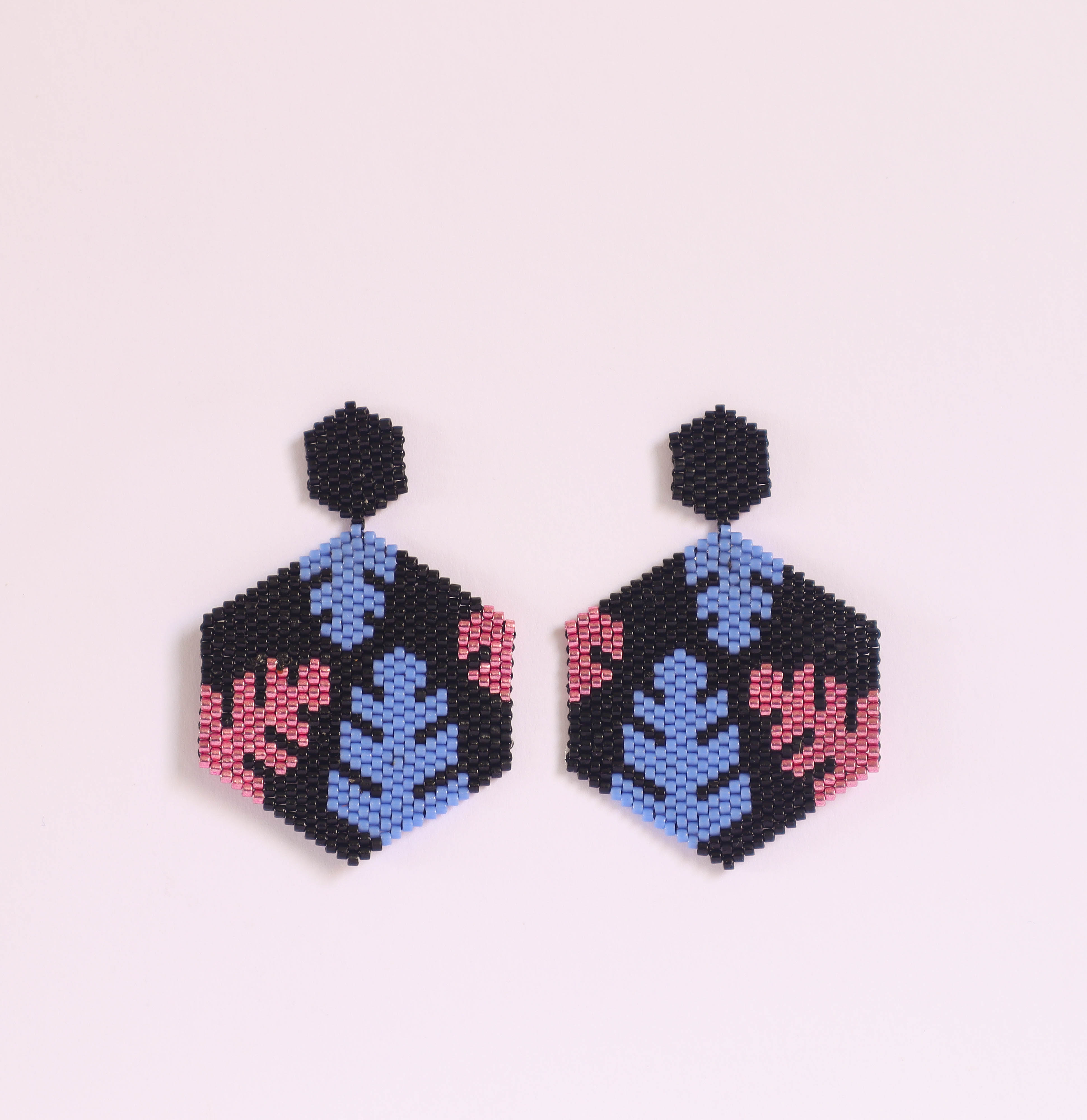 ARETES HEXAGONO HOJA BALAZO