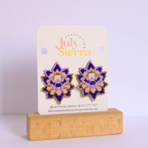 ARETES FLOR DE LOTO