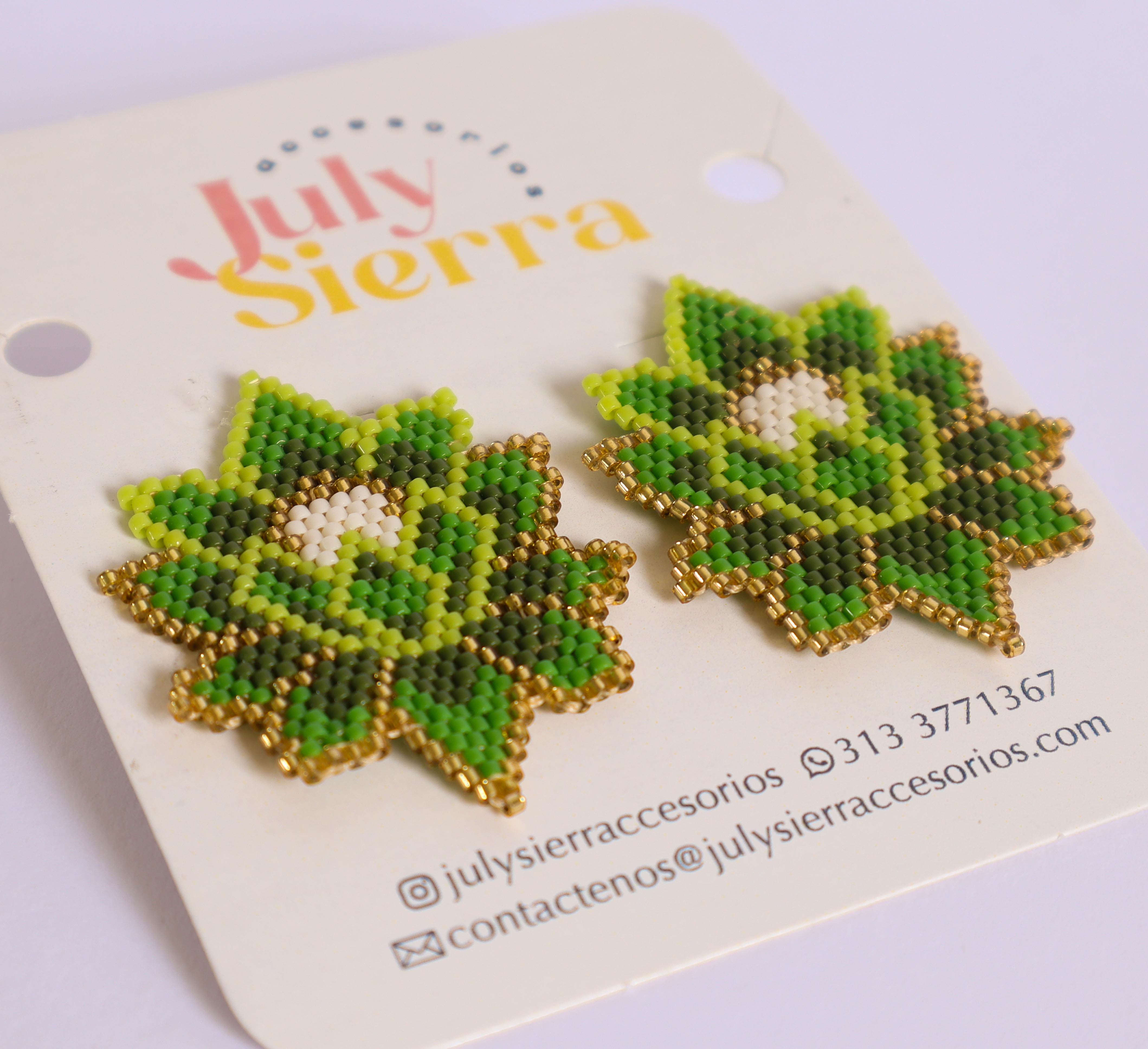 ARETES FLOR DE LOTO