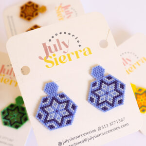 ARETES MINIHEXAGONO ESTRELLA