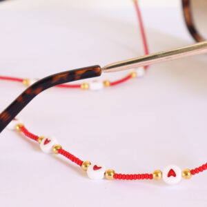 TIRA DE GAFAS ROJA